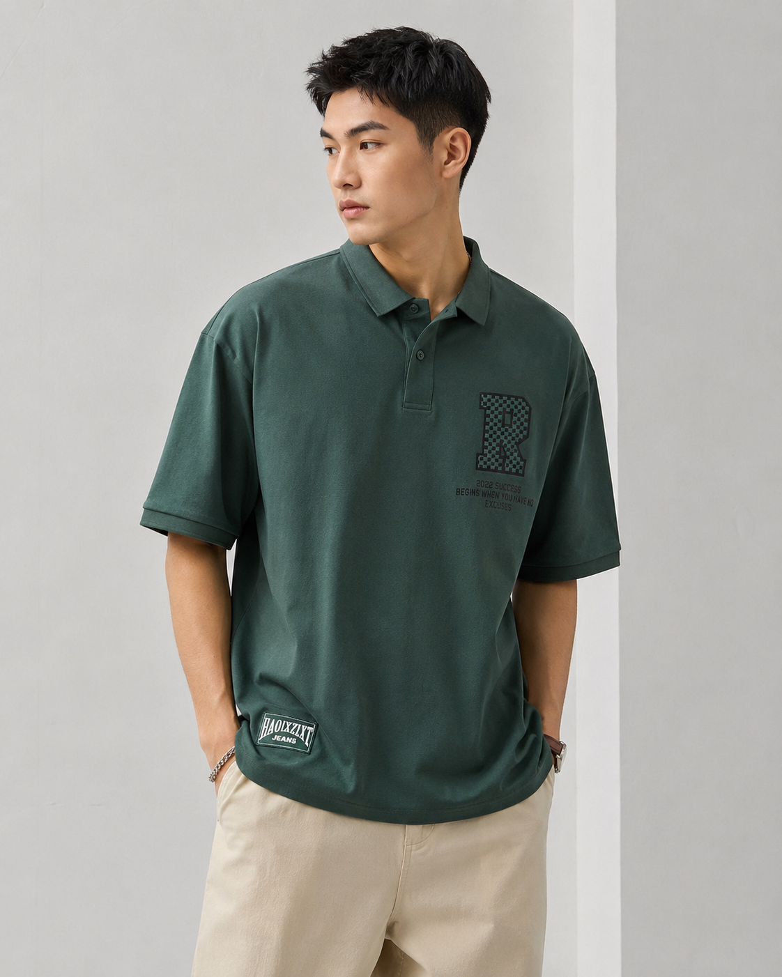 Polo Homme Nara – Coton Perlé, Coupe Élégante & Minimaliste