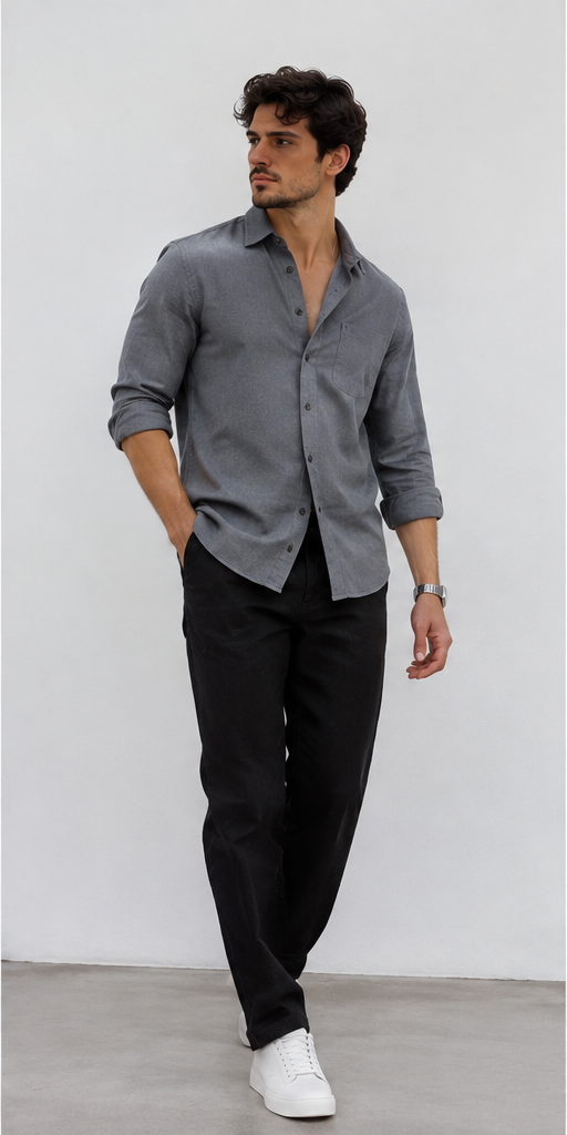 Variante 2 Gris — mannequin entier
